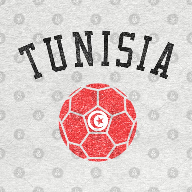 Tunisia Soccer Team Heritage Flag by ryanjaycruz